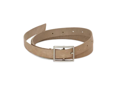 Hender Scheme Square Buckle Belt "Ivory"