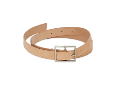 Hender Scheme Square Buckle Belt "Natural"