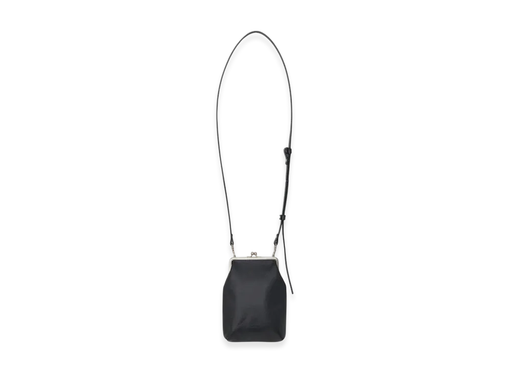 Hender Scheme Cow Snap Pochette "Black"