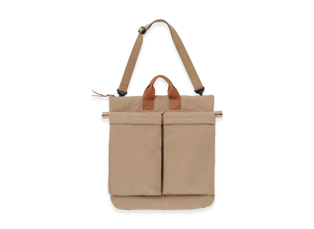 Hender Scheme Helmet Bag "Beige"