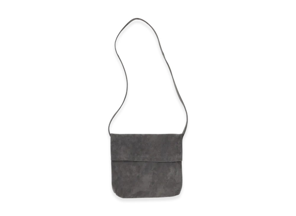 Hender Scheme Pig Flap Shoulder Bag Small "Dark Gray"