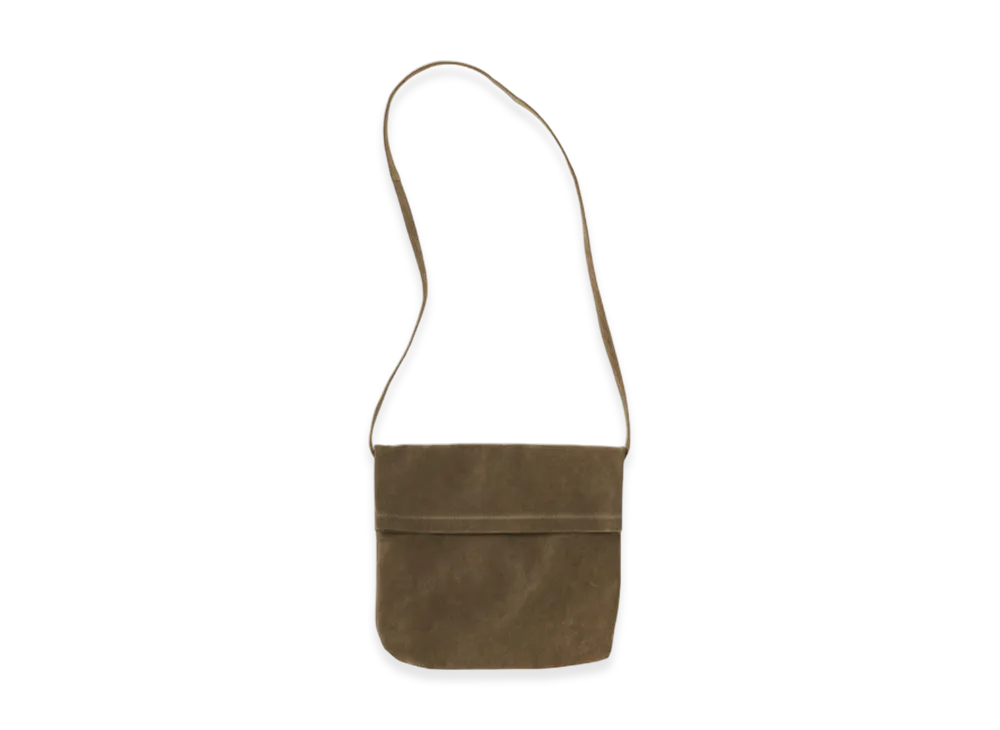 Hender Scheme Pig Flap Shoulder Bag Small "Khaki"