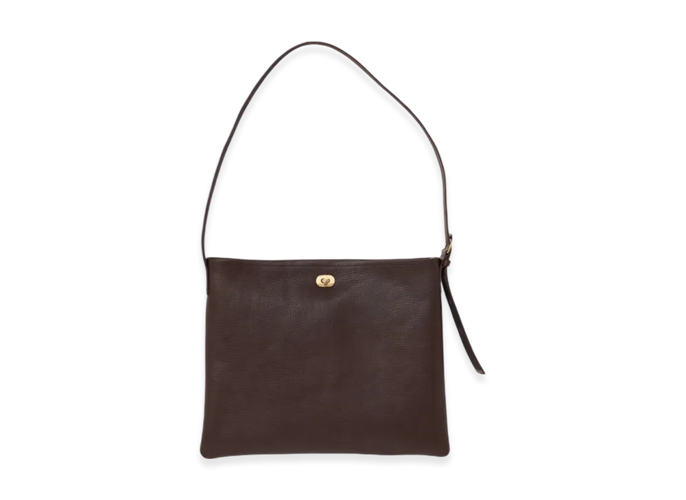 Hender Scheme Twist Buckle Bag M "Dark Brown"