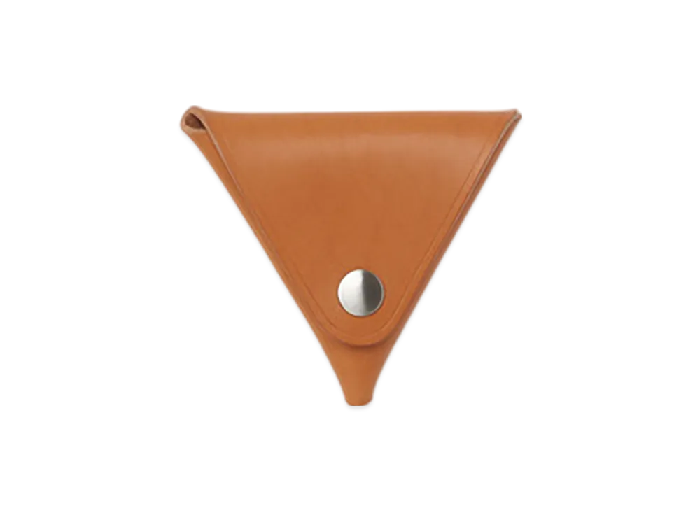 Hender Scheme Triangle Coin Case "Tan"