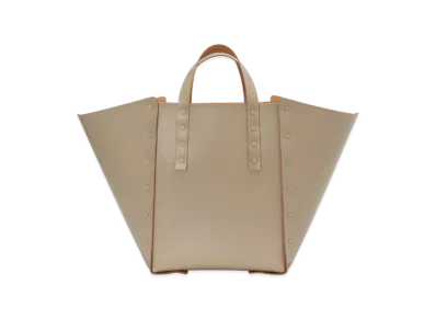 Hender Scheme Assemble Hand Bag Wide L "Beige"