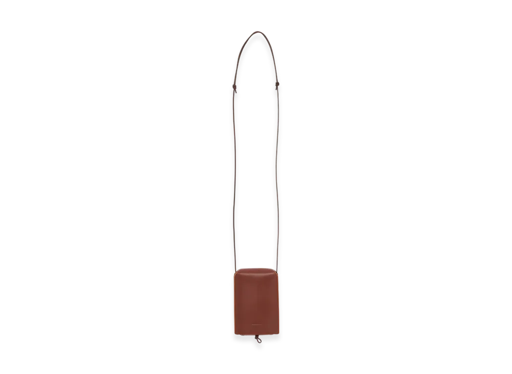 Hender Scheme Box Shoulder Case "Brown"