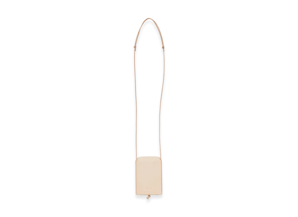 Hender Scheme Box Shoulder Case "Natural"