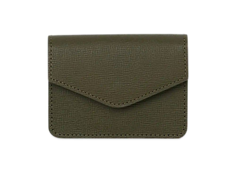 Hender Scheme Flap Billfold "Olive"