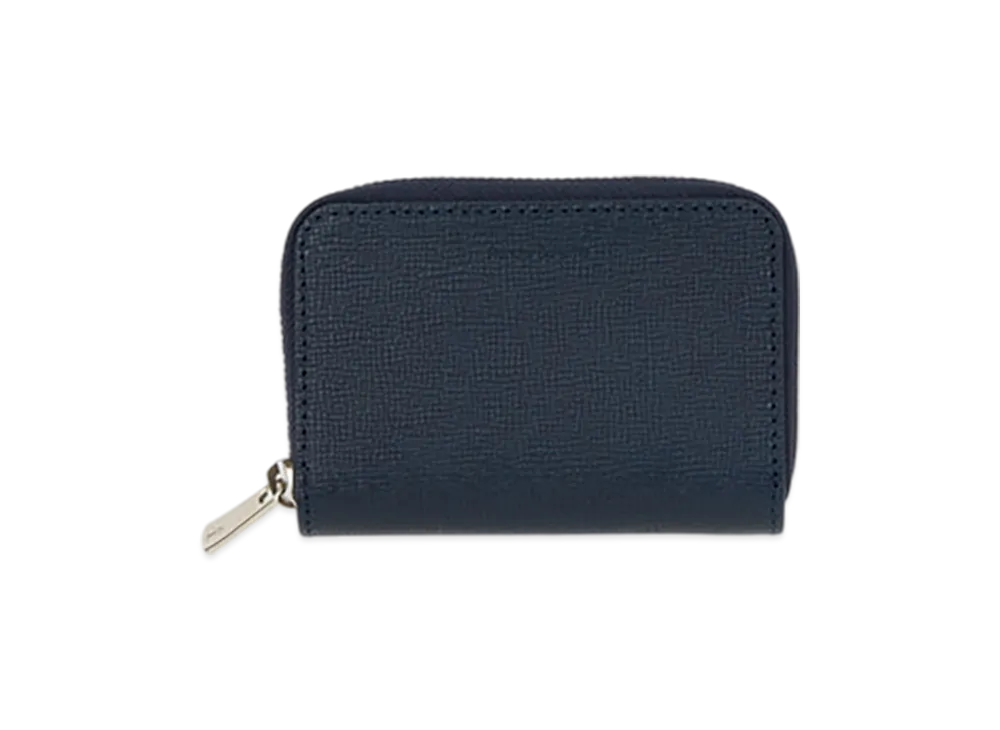 Hender Scheme Round Zip Case "Navy"