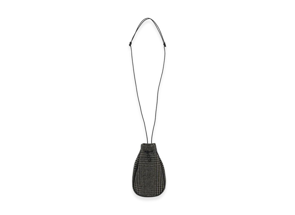 Hender Scheme Tweed Senzu Bag "Black"