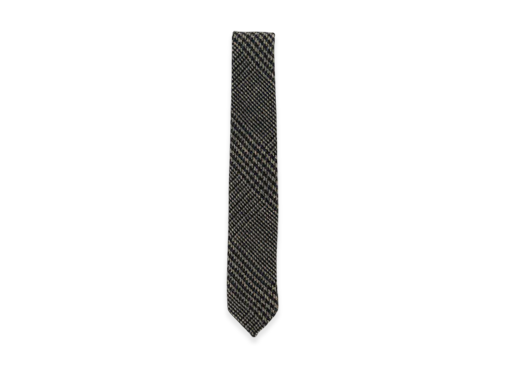 Hender Scheme Tweed Necktie "Black"