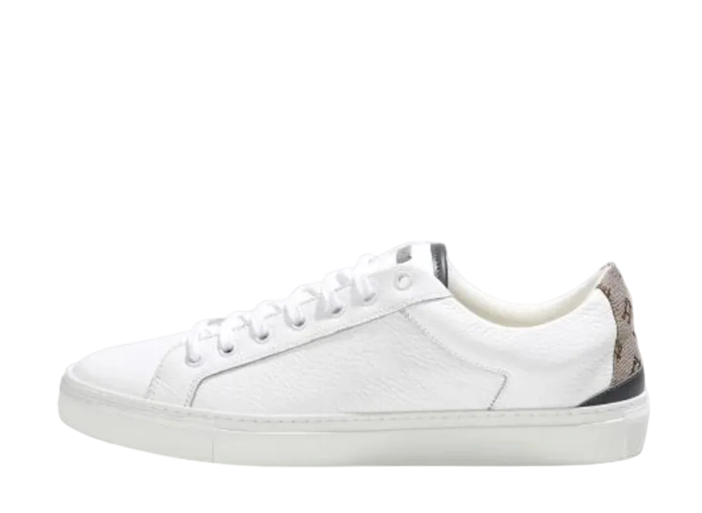 Herno Sneakers Leather Monogram "White" SH011UM