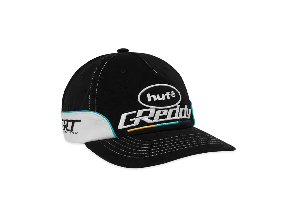 HUF x GREDDY Racing Team Hat "Black"