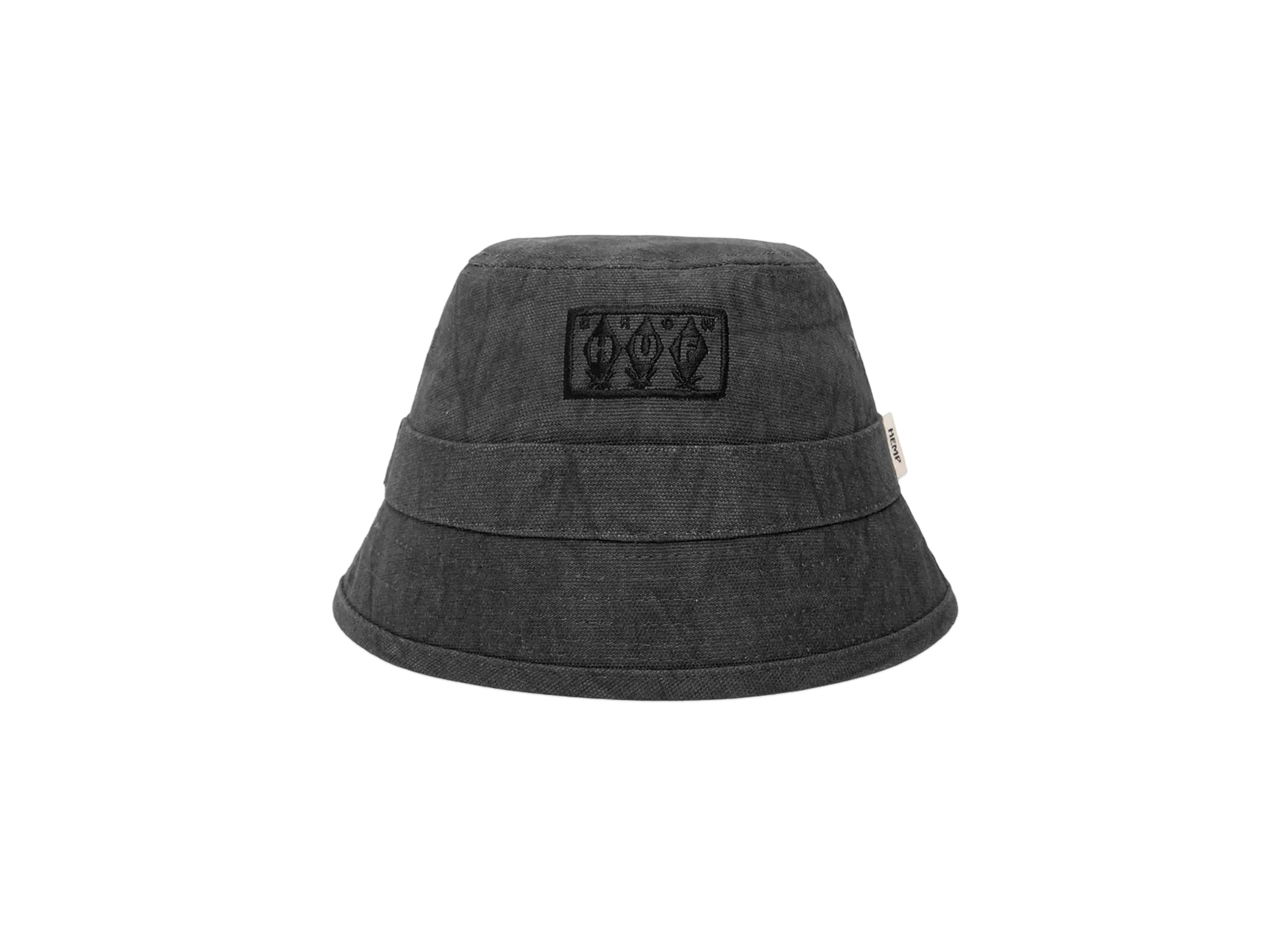 HUF Hemp Bucket Hat "Black"