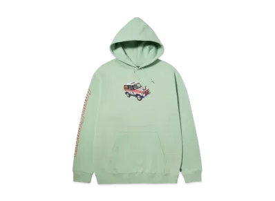 HUF x TOYOTA LAND CRUISER Sahara Rally Hoodie "Spring Green"