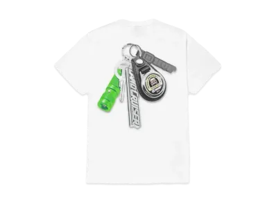 HUF x TOYOTA LAND CRUISER Shine Keychain Tee "White"