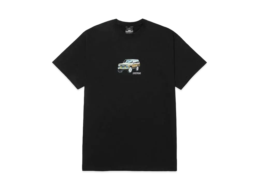 HUF x TOYOTA LAND CRUISER Rosetta Tee "Black"