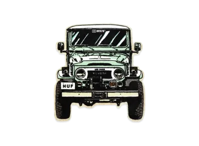 HUF x TOYOTA LAND CRUISER Sixties Rug "Multi"