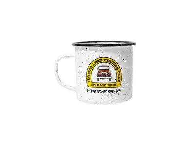 HUF x TOYOTA LAND CRUISER Coffee Break Enamel Cup "White"
