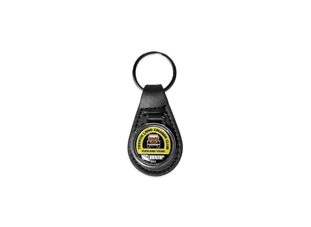 HUF x TOYOTA LAND CRUISER Dealer Keychain "Black"