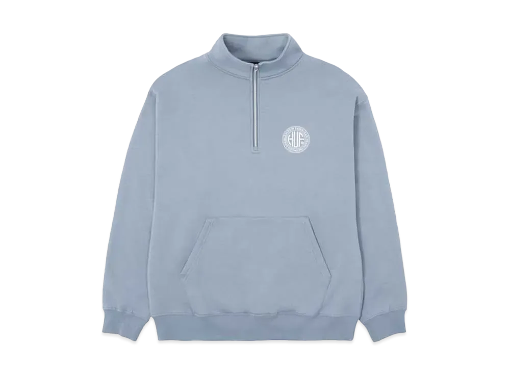 HUF Regional Half Zip Fleece "Blue"