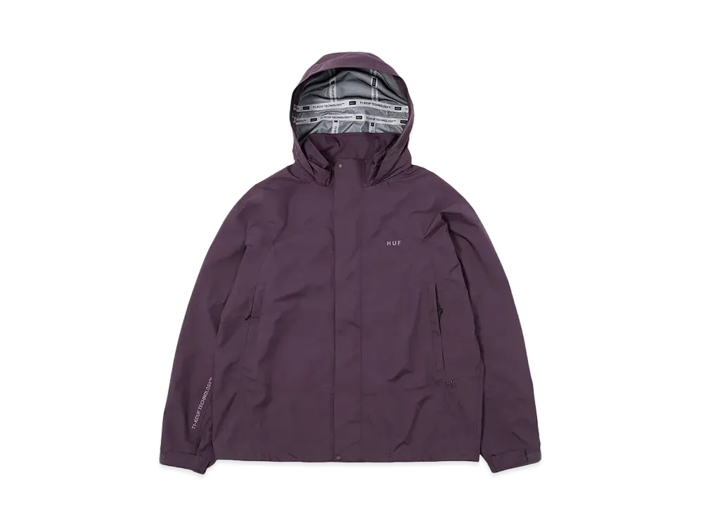 HUF OG Logo 3L Shell Jacket "Raisin"