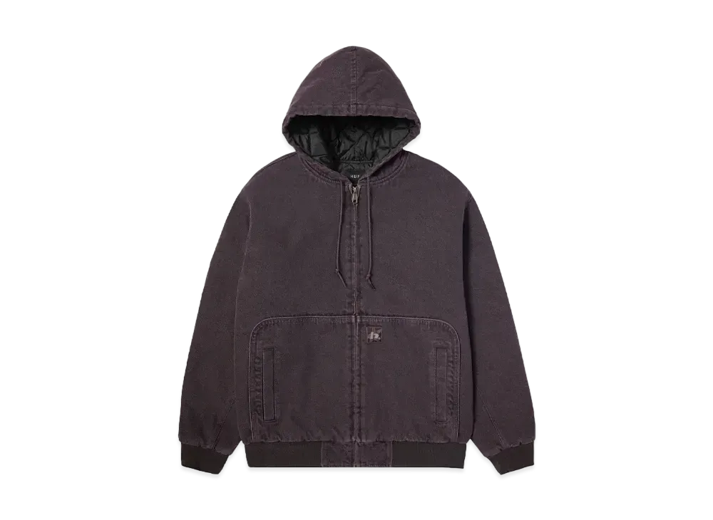 HUF Boulder Work Jacket "Raisin"