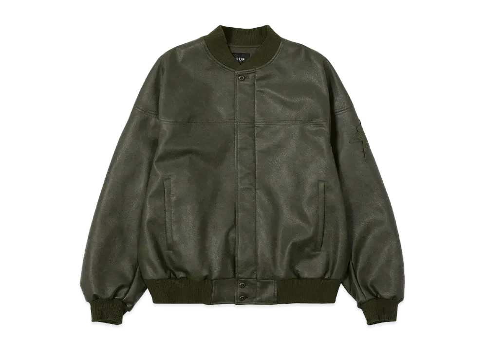 HUF Intergalactic Bomber Jacket "Hunter Green"