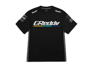 HUF x Greddy Formula Jersey "Black"