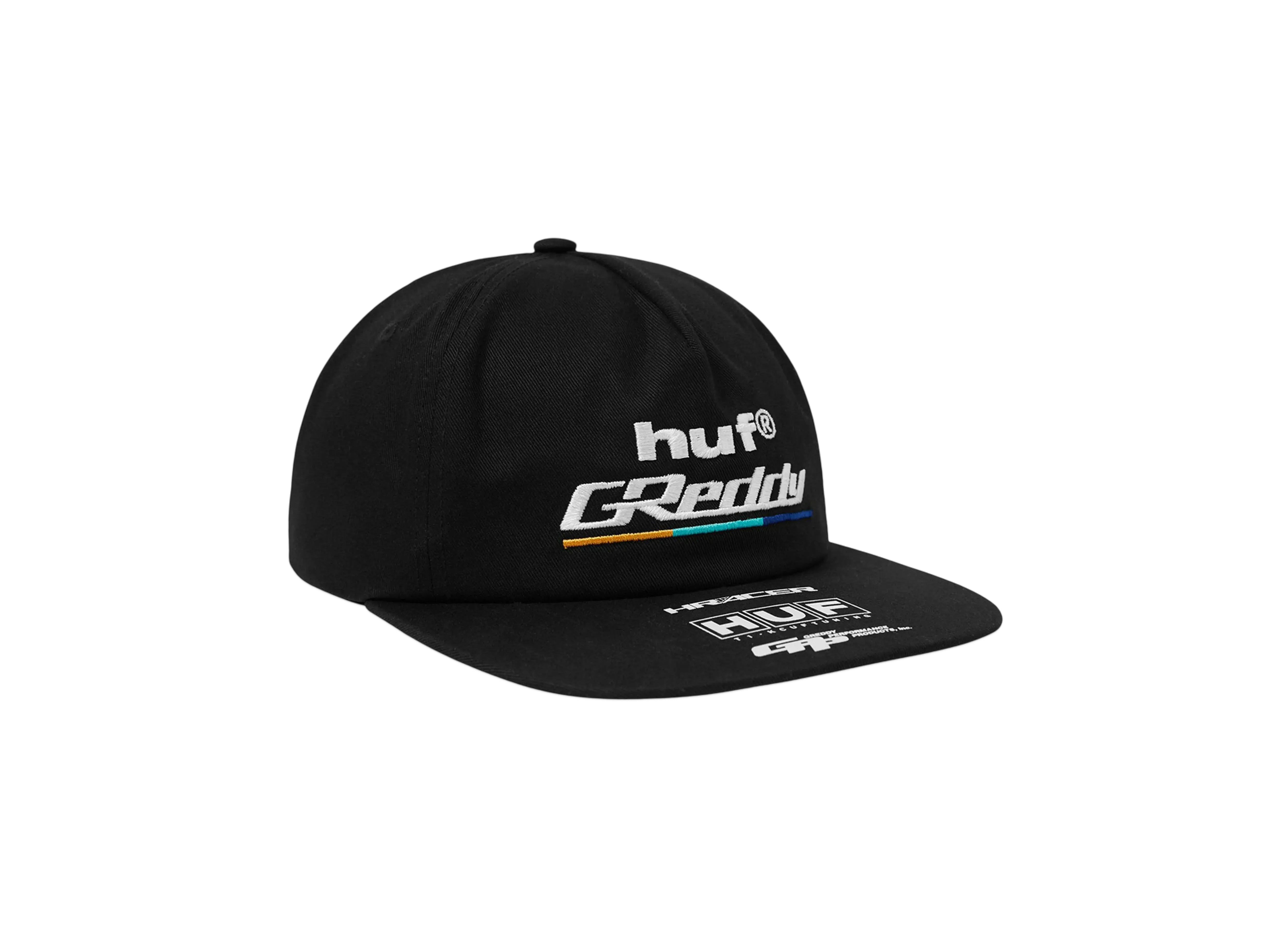 HUF x Greddy Formula Snapback "Black"