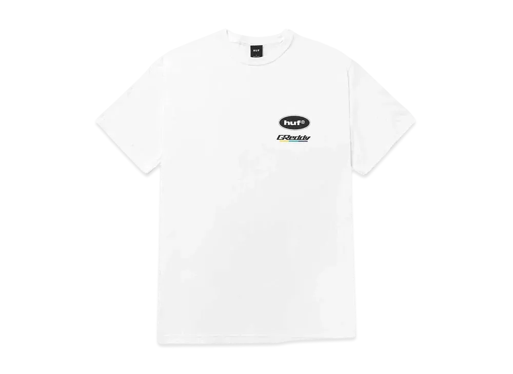 HUF x Greddy Tee "White"