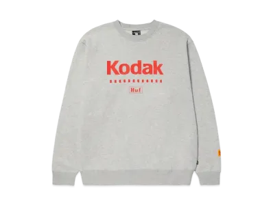 HUF x KODAK Golden Hour Crewneck "Ash"