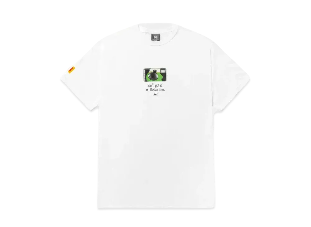 HUF x KODAK Power Flash Tee "White"