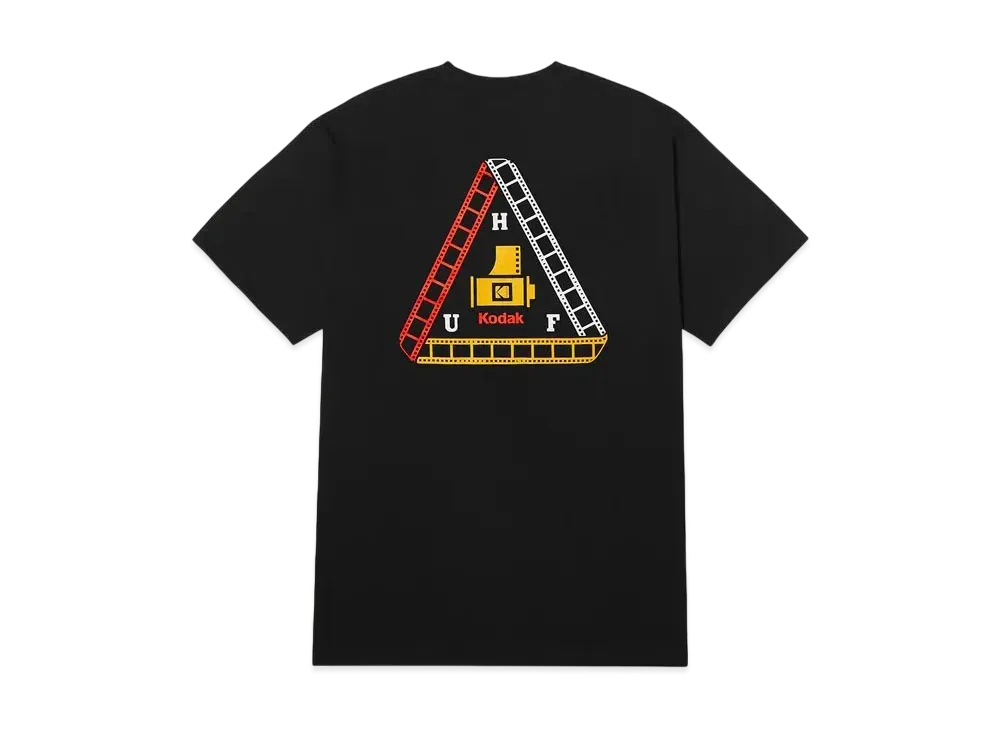 HUF x KODAK Triple Film Tee "Black"