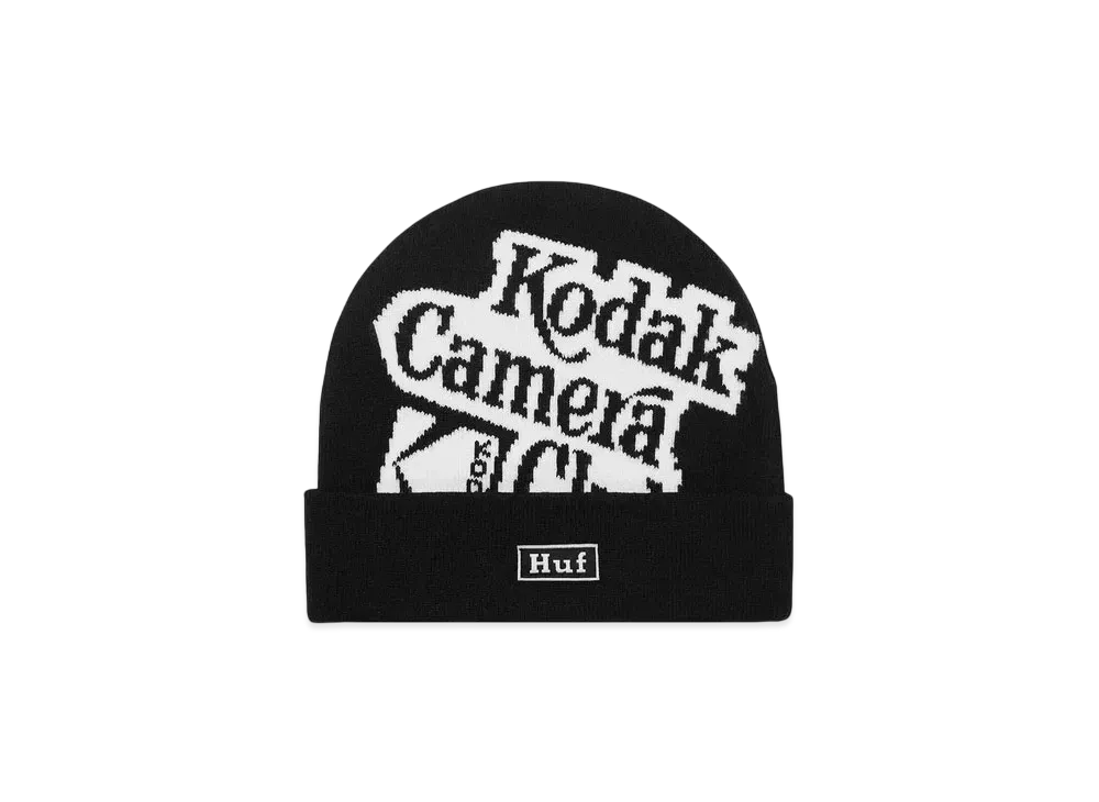 HUF x KODAK Camera Club Beanie "Black"