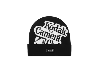 HUF x KODAK Camera Club Beanie "Black"