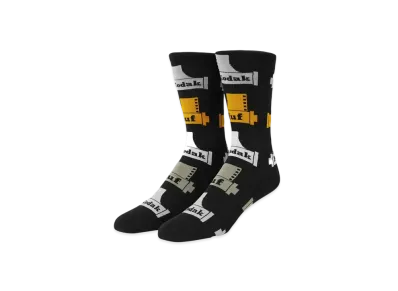 HUF x KODAK Crew Socks "Black"
