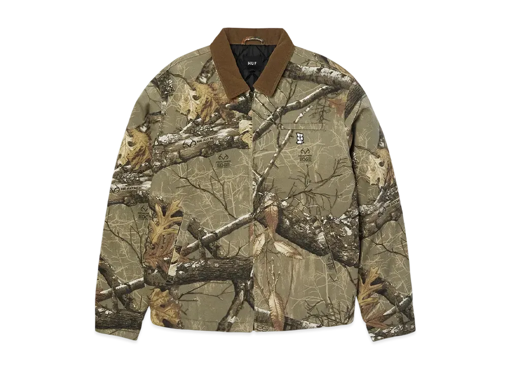 HUF x REALTREE Megablast Work Jacket "Desert"