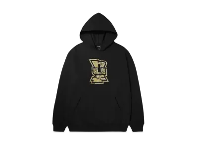 HUF x REALTREE Megablast Hoodie "Black"