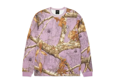 HUF x REALTREE Megablast Thermal Top "Lilac"