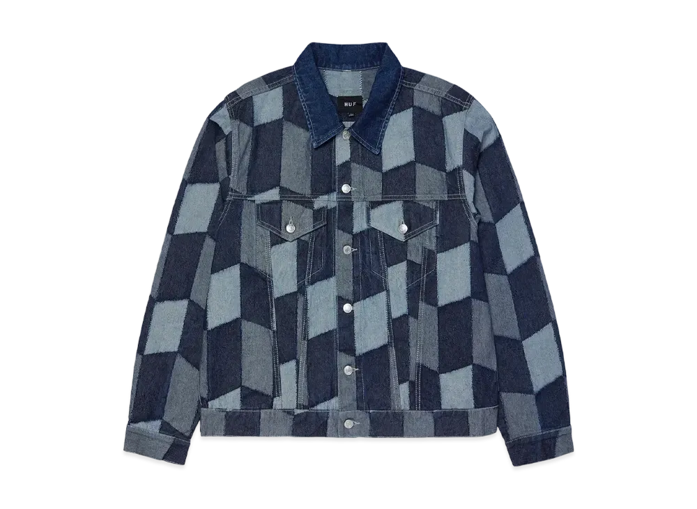 HUF Patchwork Denim Jacket "Denim"