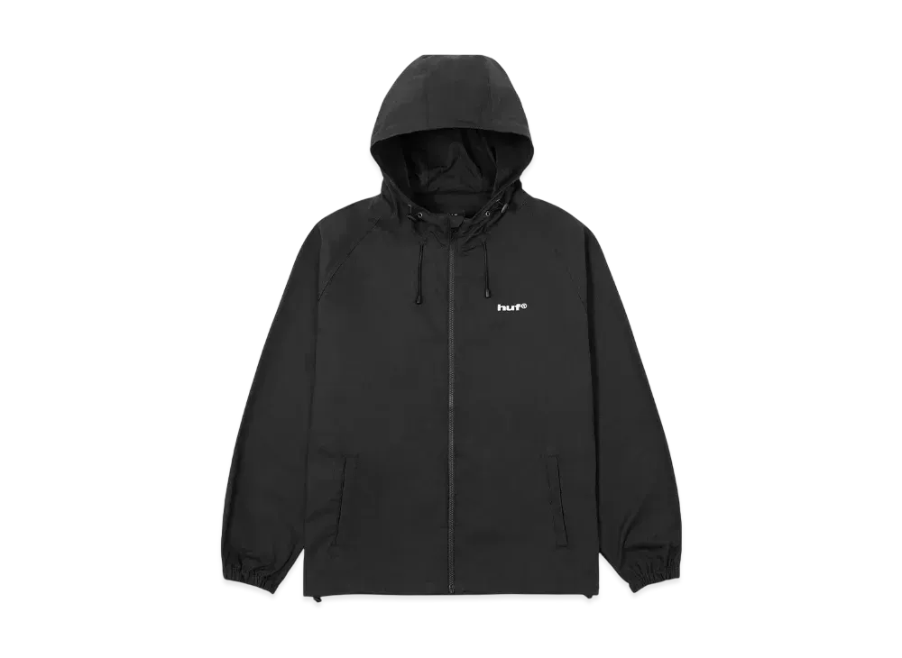 HUF 89Logo Hooded Jacket "Black"