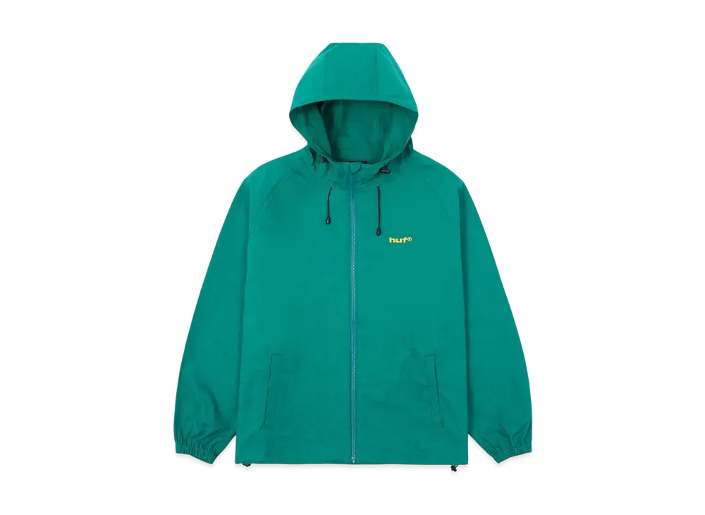 HUF 89Logo Hooded Jacket "Sea Green"
