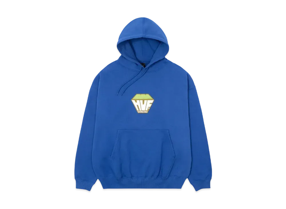 HUF Big Block Hoodie "Cobalt Blue"