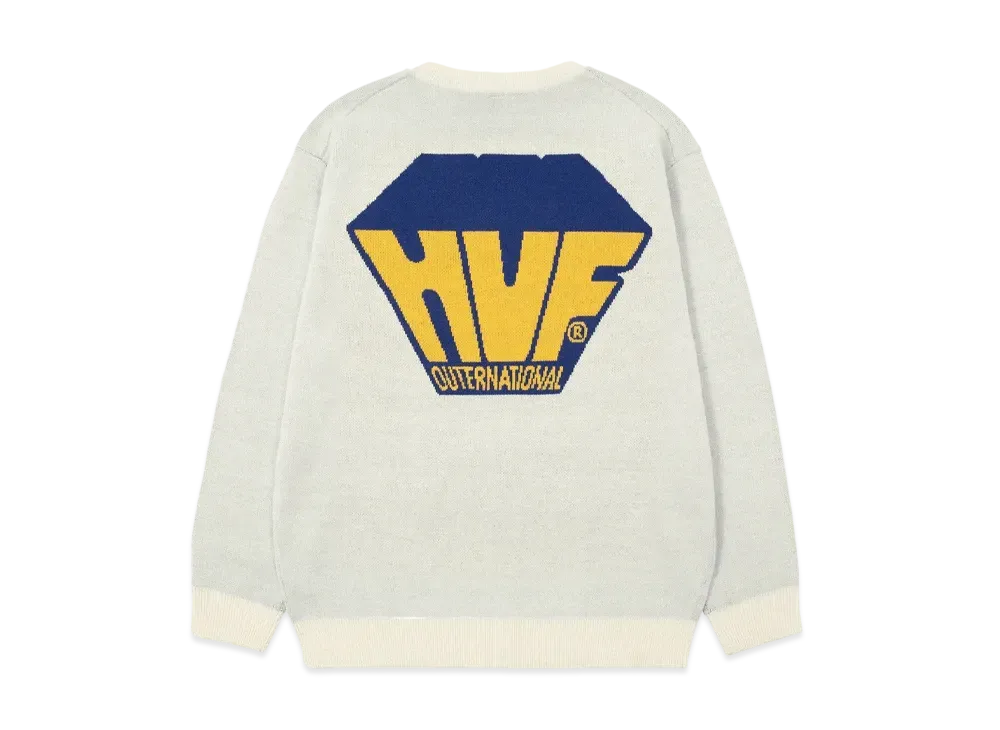 HUF Big Block Crew Sweater "White"