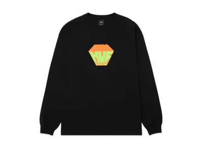 HUF Big Block LS Tee "Black"