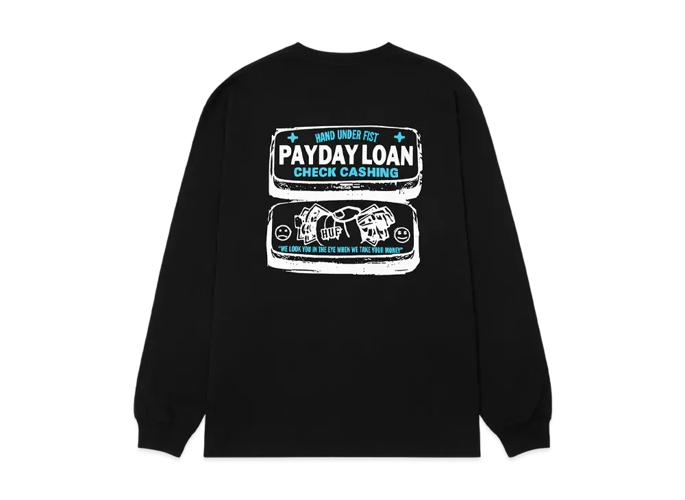 HUF Pay Day LS Tee "Black"