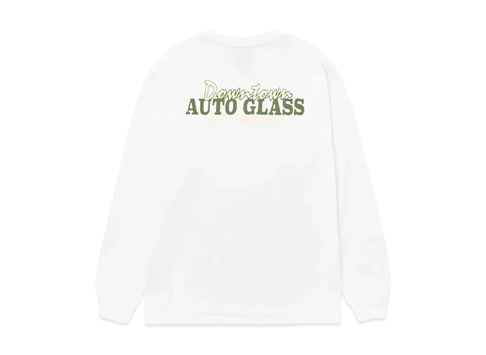 HUF Auto Glass LS Tee "White"