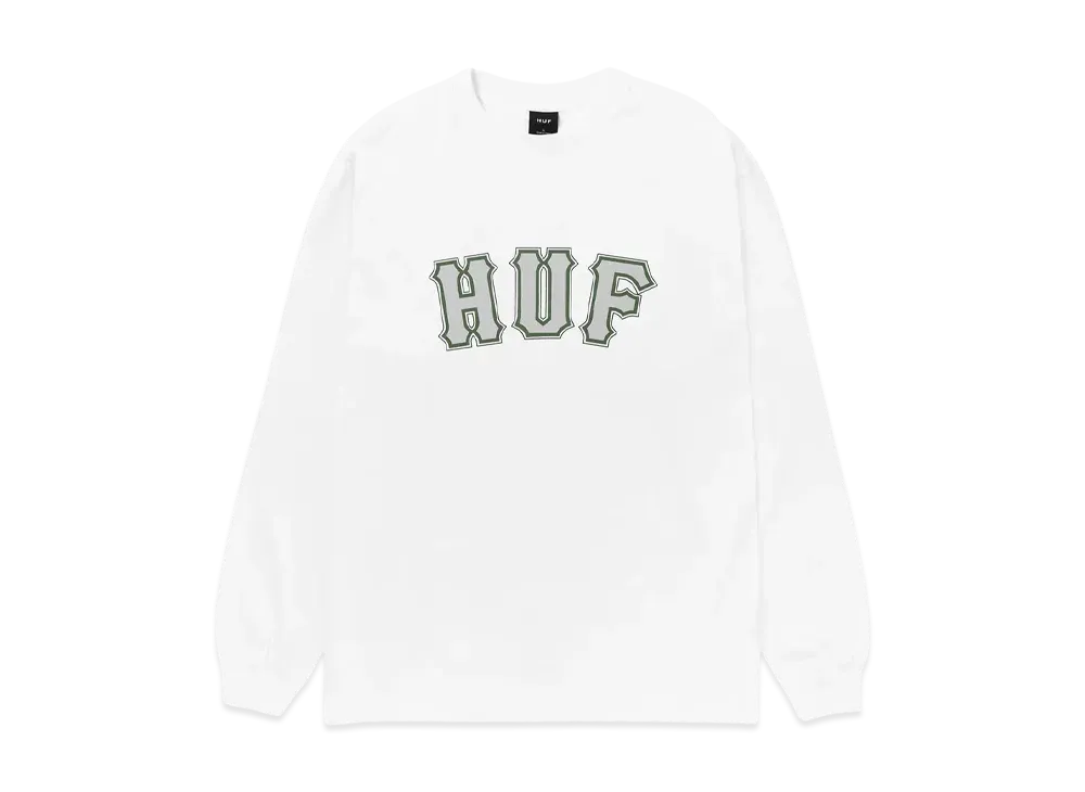 HUF Giant LS Tee "White"