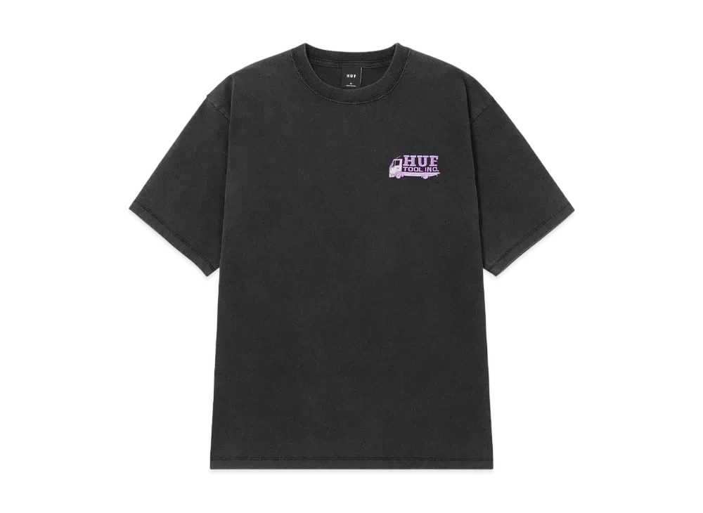 HUF Tool Inc Washed Tee "Washed Black"